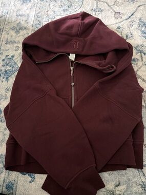 lululemon full zip scuba hoodie